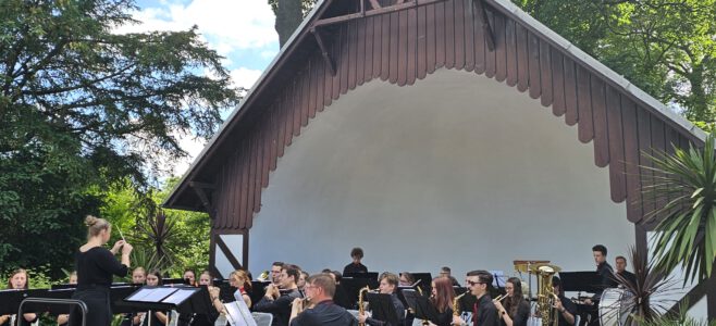 Das Sommerkonzert im Schlosspark Lichtenwalde